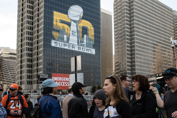 Super Bowl 50 hype San Francisco