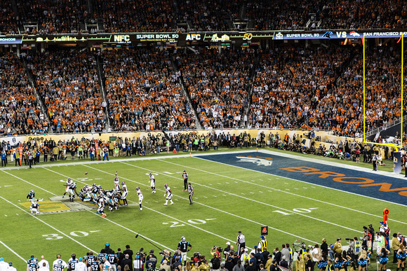 Carolina Panthers vs Denver Broncos Super Bowl 50